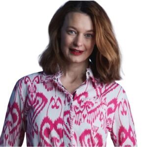 Dizzy Lizzie Button Down NWT